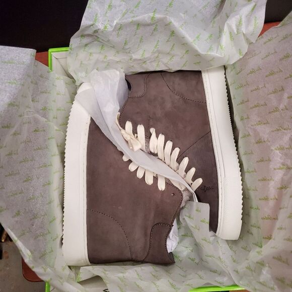 Sam Edelman Size 6 High Top Gray Pence Sneaker Casual Shoes - Picture 11 of 12